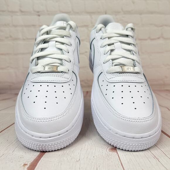 Nike Air Force 1 Low Triple White Shoes Size 7Y/Women's Size 8.5 (DH2920-111) - Picture 6 of 11